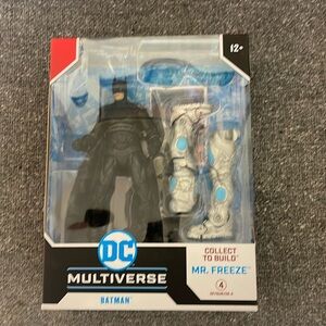 DC Multiverse Batman Clooney Version with Mr. Freeze BAF